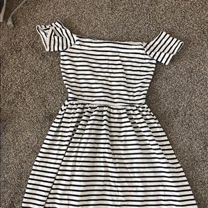 Striped stretchy dress